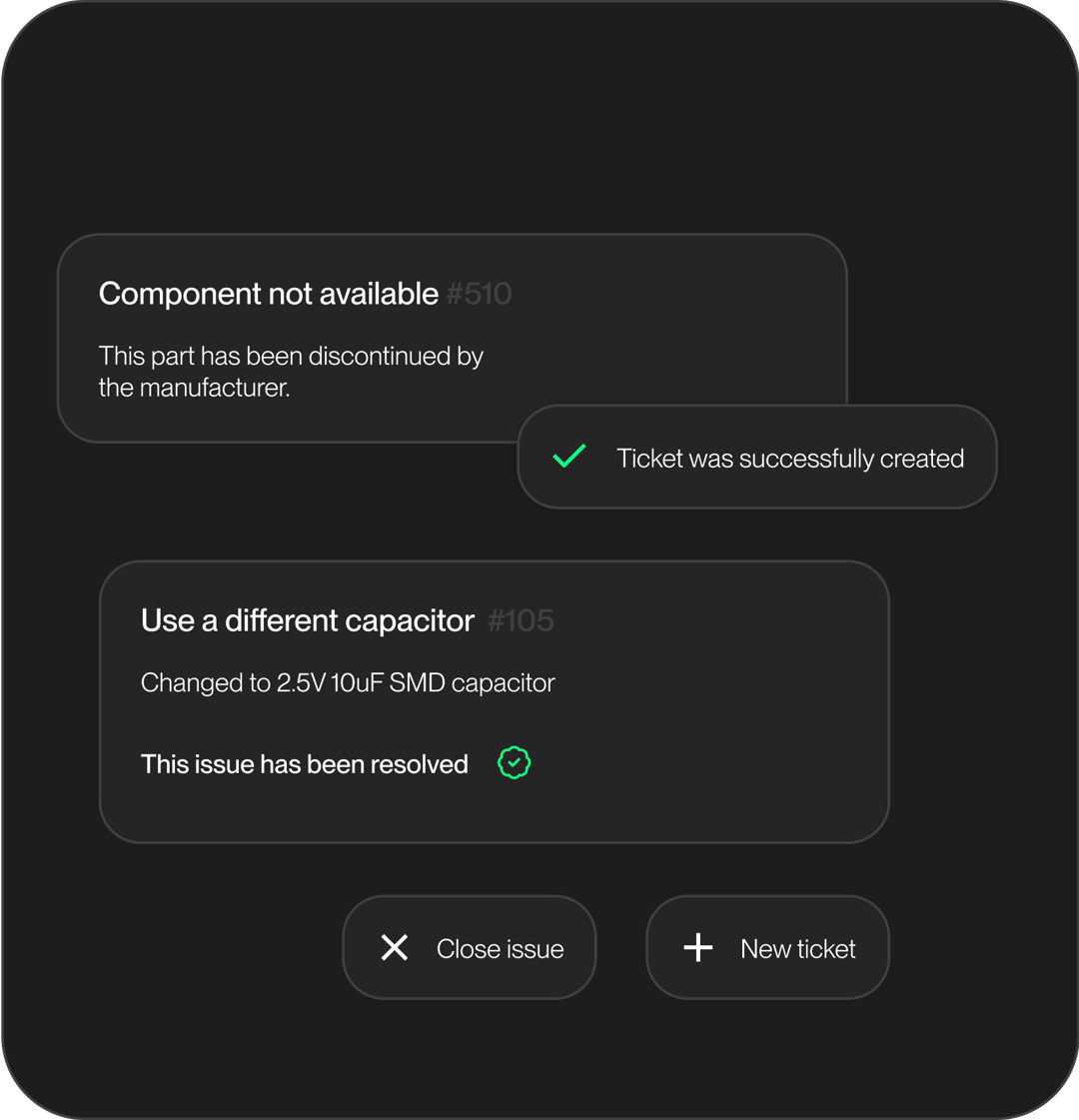 Issue Tracking Interface